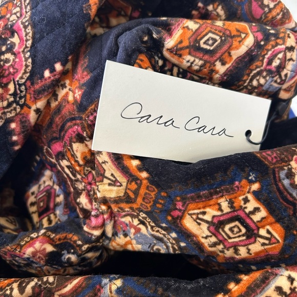 NEW CARA CARA alyssa Tapestry jacket in black aura emblem - Picture 5 of 5